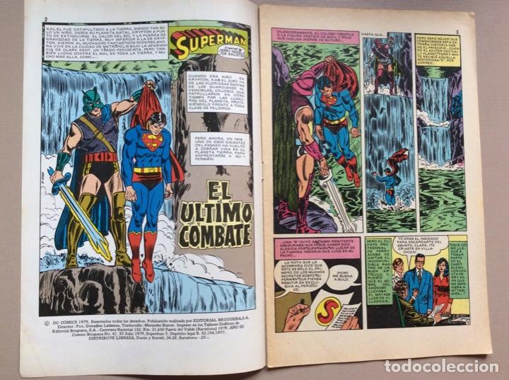Tebeos: SUPERMAN BRUGUERA N&Uacute;MERO 3 - Foto 2