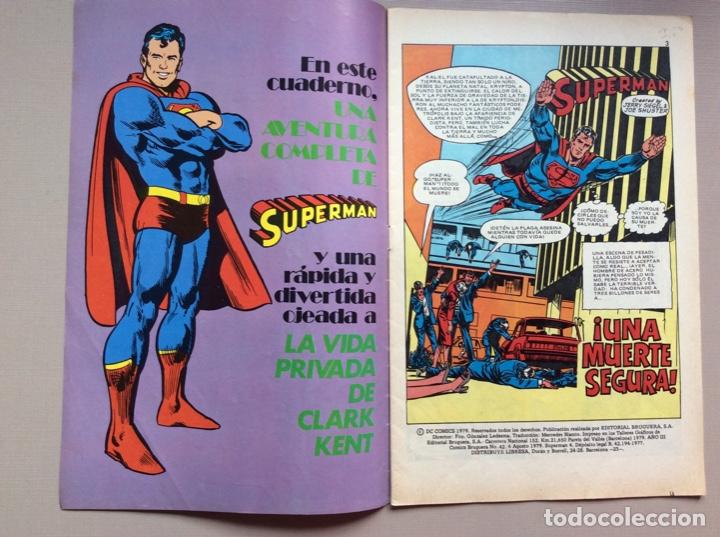 Tebeos: SUPERMAN BRUGUERA N&Uacute;MERO 4 - Foto 2