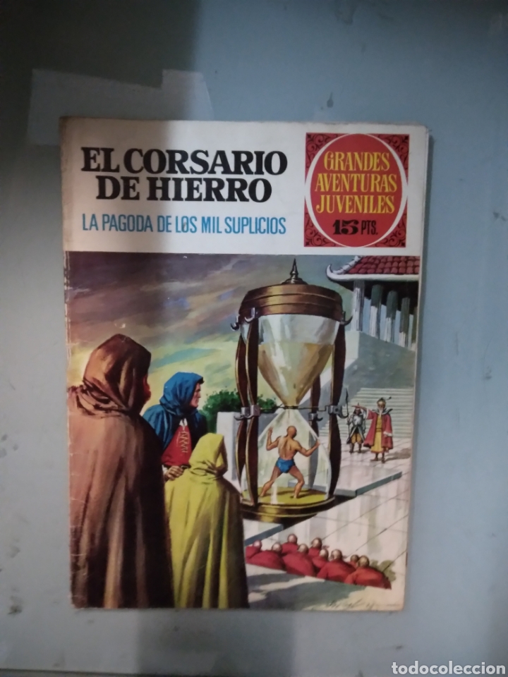 BDs: El corsario de hierro, Grandes aventuras juveniles,Bruguera,17