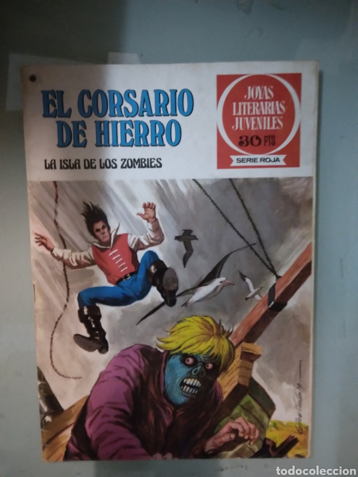 Tebeos: El corsario de hierro, Grandes aventuras juveniles,Bruguera,,35