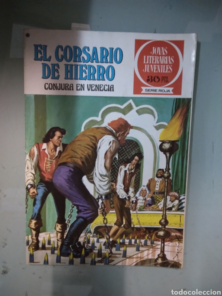 Tebeos: El corsario de hierro, Grandes aventuras juveniles,Bruguera,,19