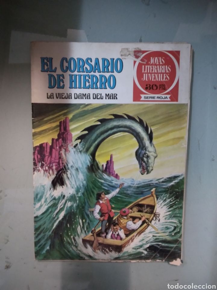 BDs: El corsario de hierro, Grandes aventuras juveniles,Bruguera,2