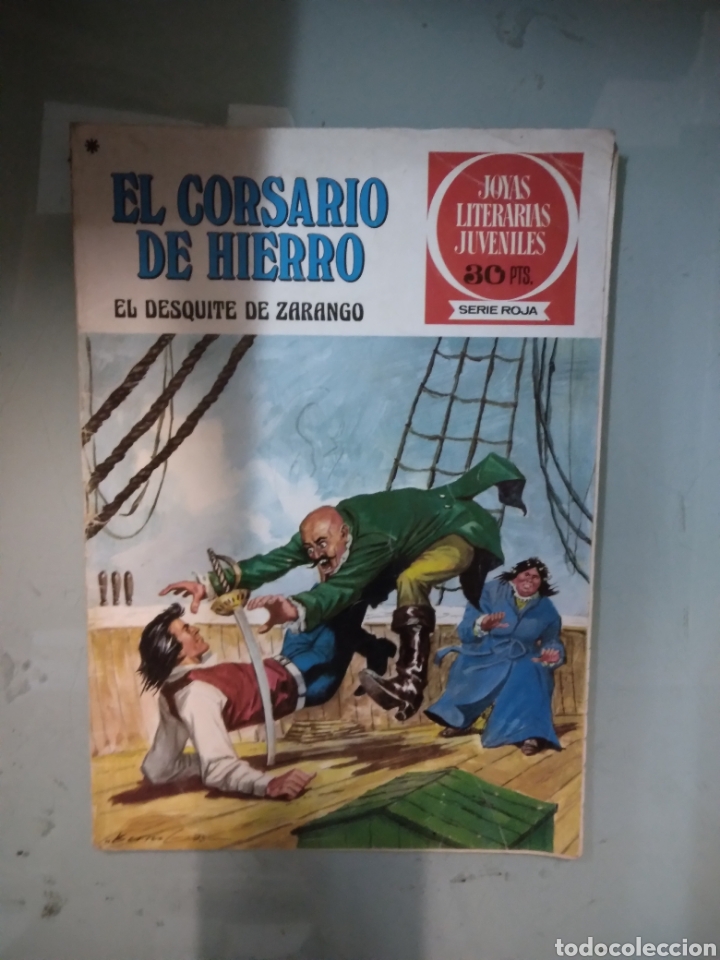 BDs: El corsario de hierro, Grandes aventuras juveniles,Bruguera,34,