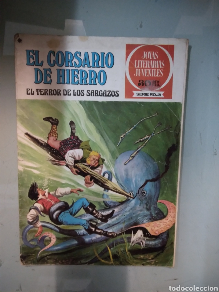 BDs: El corsario de hierro, Grandes aventuras juveniles,Bruguera,27
