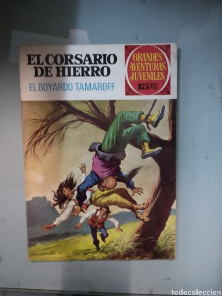 BDs: El corsario de hierro, Grandes aventuras juveniles,Bruguera,37