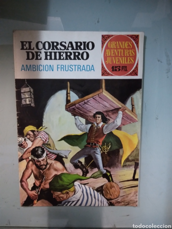 BDs: El corsario de hierro, Grandes aventuras juveniles,Bruguera,29