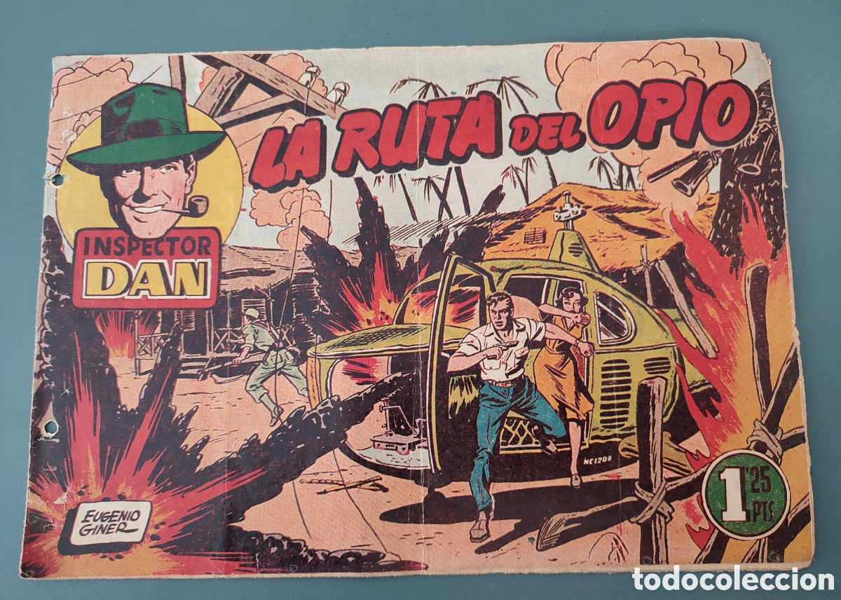 Tebeos: Lote de 5 Inspector Dan.A&ntilde;os 50 - Foto 10