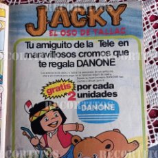 Tebeos: ANUNCIO JACKY Y NUCA DANONE ALBUM DE CROMOS