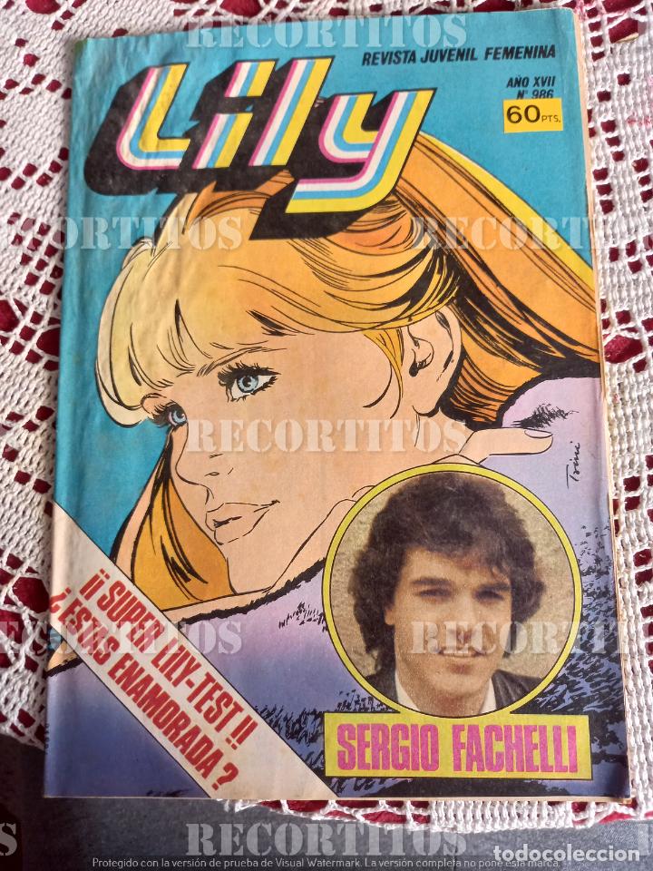 Tebeos: AUPER LILY 986 SERGIO FACHELLI - Foto 1