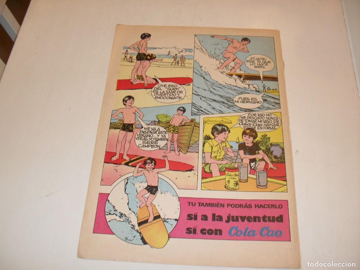 Tebeos: LAMINA PUBLICITARIA COLA CAO.PUBLICADA EN SEMANARIOS BE BRUGUERA,A&Ntilde;OS 70.