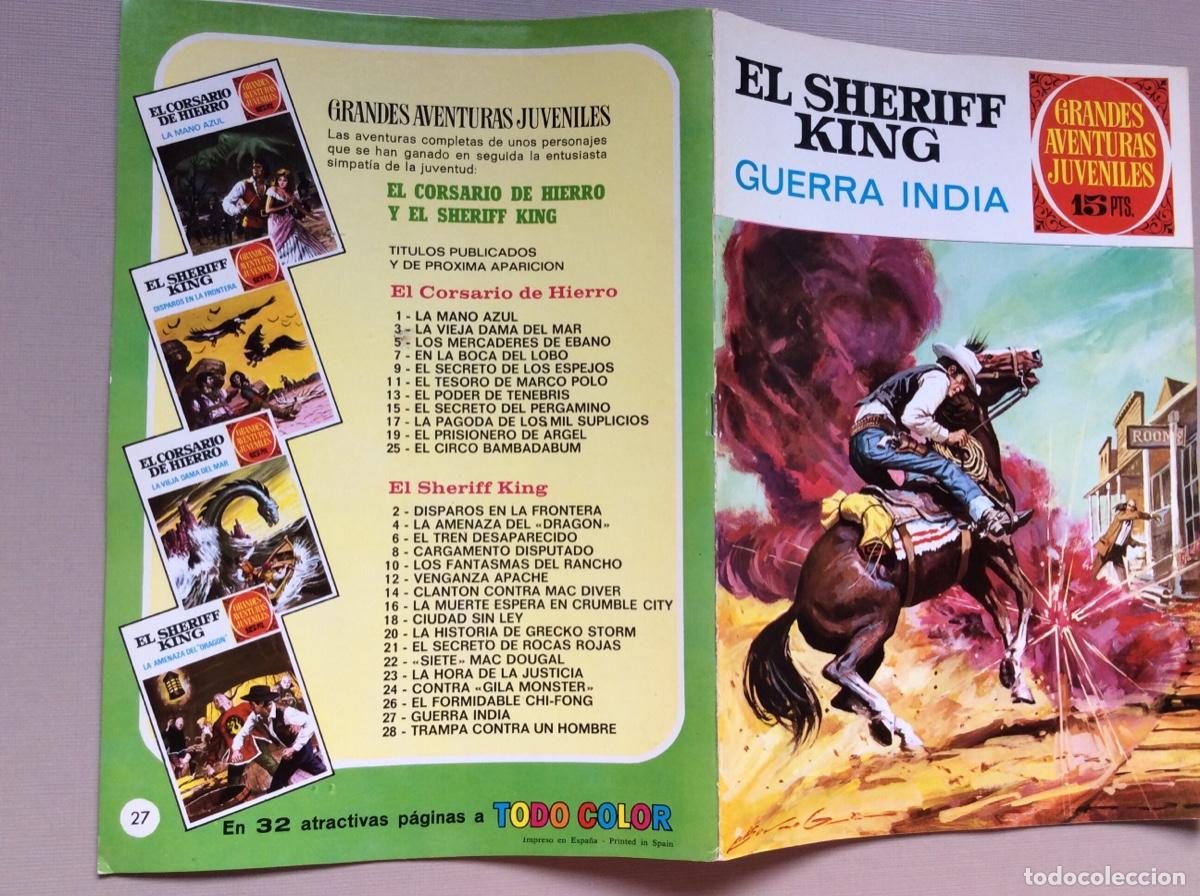 Tebeos: EL SHERIFF KING 1 EDICI&Oacute;N N&Uacute;MERO 27 - Foto 20