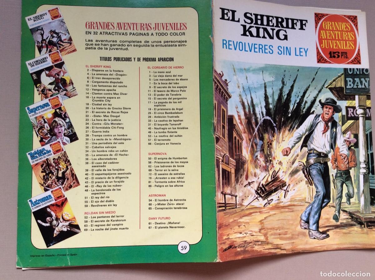 Tebeos: EL SHERIFF KING 1 EDICI&Oacute;N N&Uacute;MERO 59 - Foto 20
