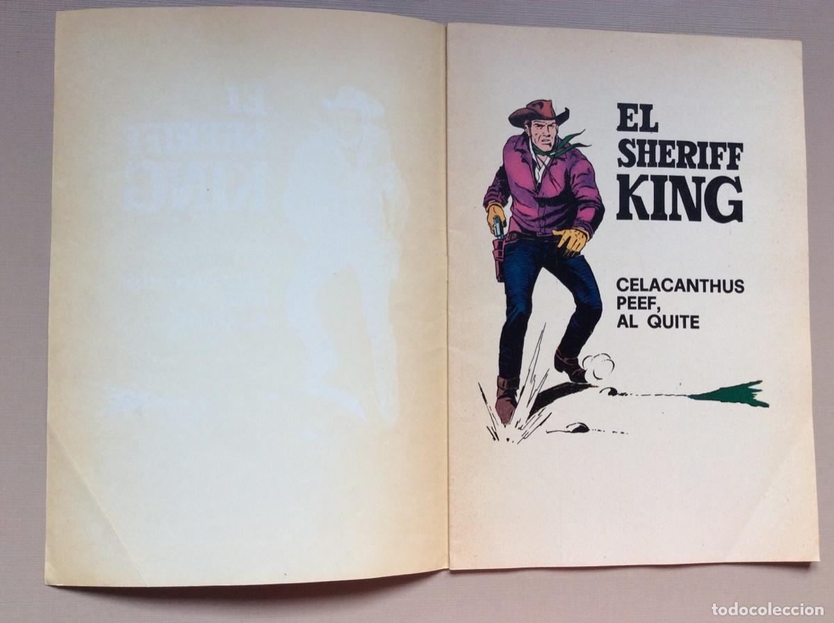 Tebeos: EL SHERIFF KING 1 EDICI&Oacute;N N&Uacute;MERO 71 - Foto 2