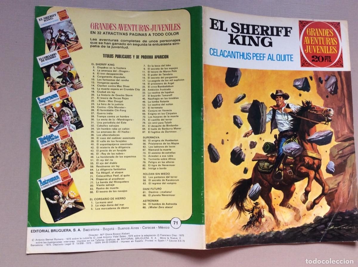 Tebeos: EL SHERIFF KING 1 EDICI&Oacute;N N&Uacute;MERO 71 - Foto 16