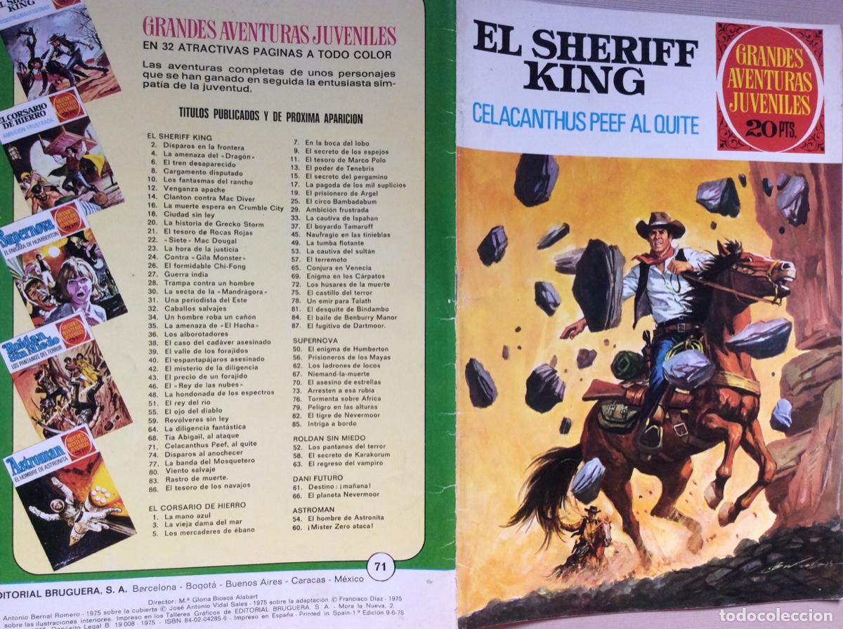 Tebeos: EL SHERIFF KING 1 EDICI&Oacute;N N&Uacute;MERO 71 - Foto 19