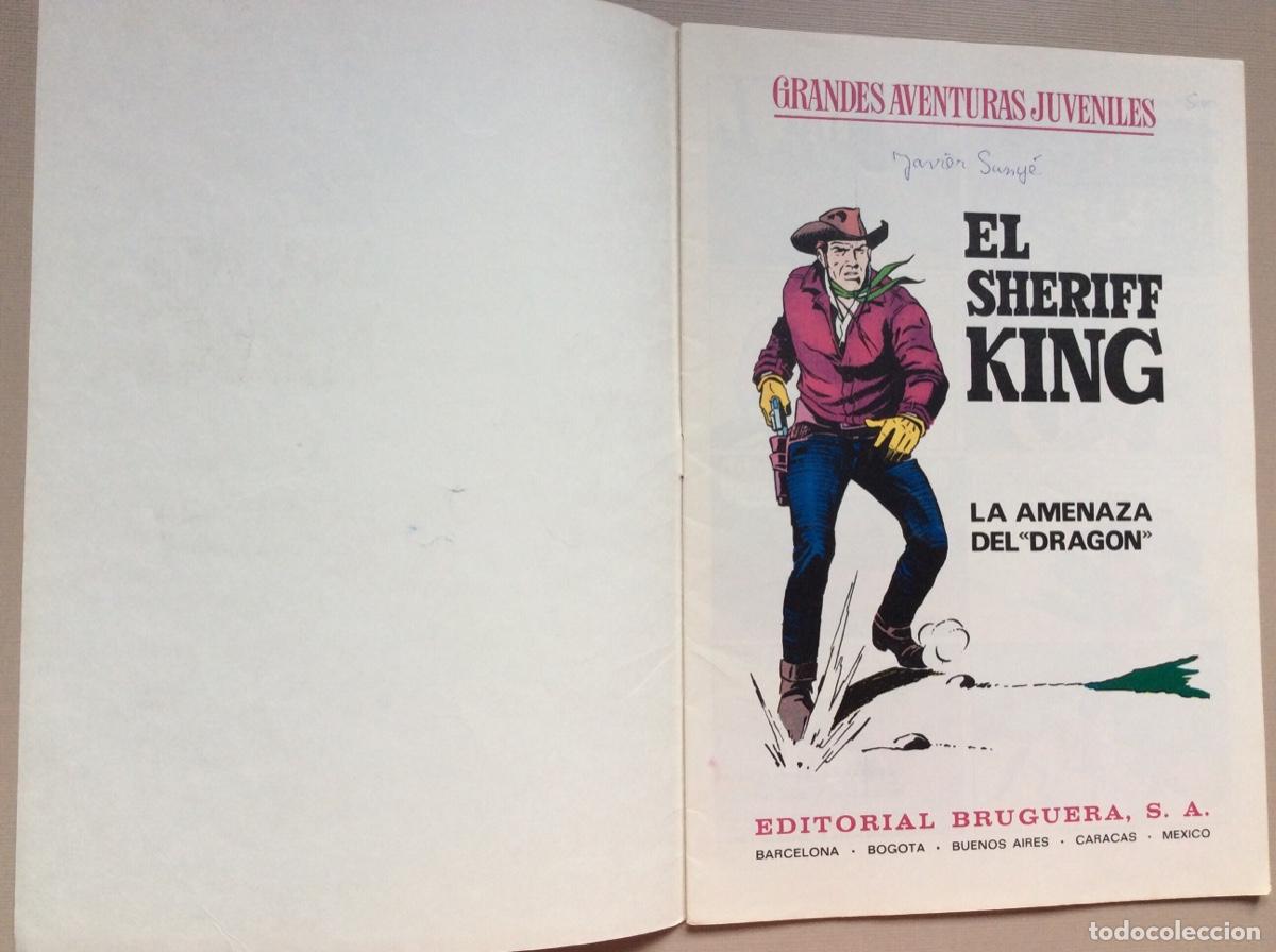 Tebeos: EL SHERIFF KING 1 EDICI&Oacute;N N&Uacute;MERO 4 - Foto 2
