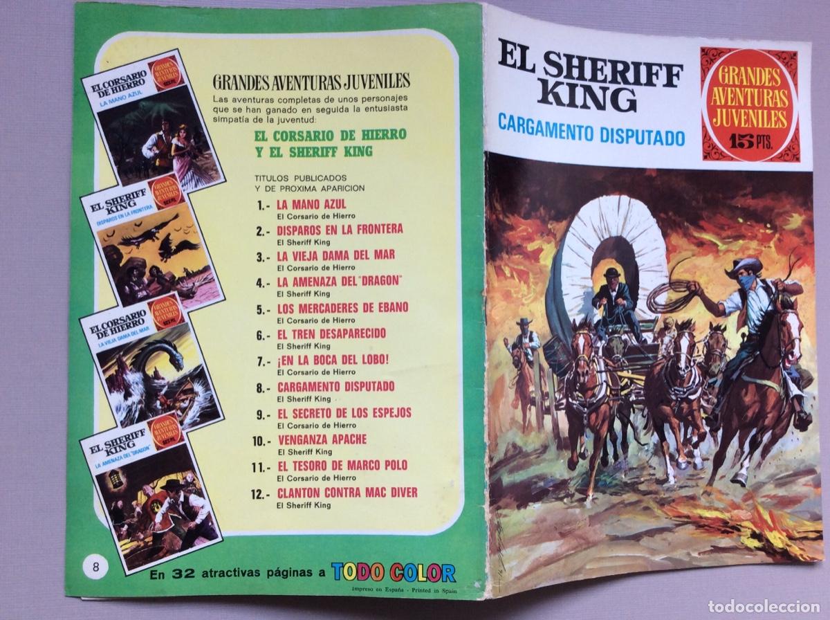 Tebeos: EL SHERIFF KING 1 EDICI&Oacute;N N&Uacute;MERO 8 - Foto 8