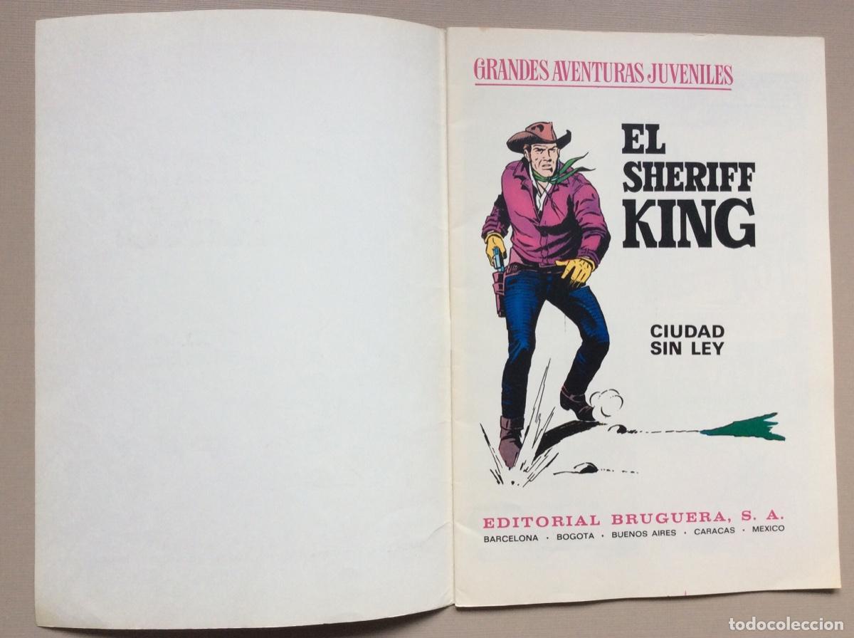 Tebeos: EL SHERIFF KING 1 EDICI&Oacute;N N&Uacute;MERO 18 - Foto 2