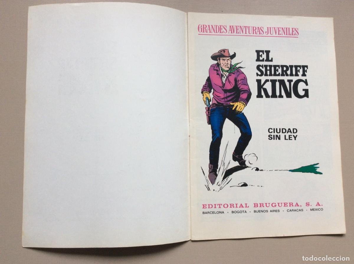Tebeos: EL SHERIFF KING 1 EDICI&Oacute;N N&Uacute;MERO 18 - Foto 2