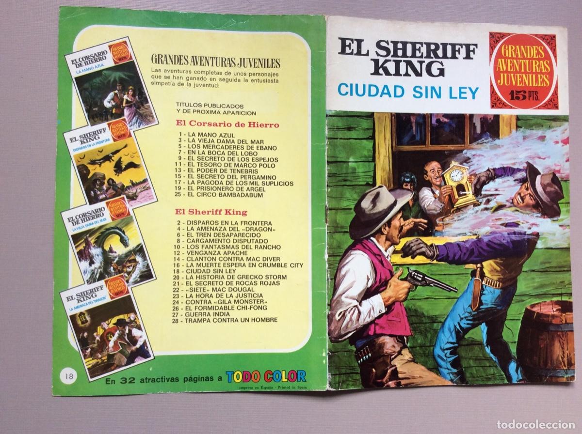 Tebeos: EL SHERIFF KING 1 EDICI&Oacute;N N&Uacute;MERO 18 - Foto 7