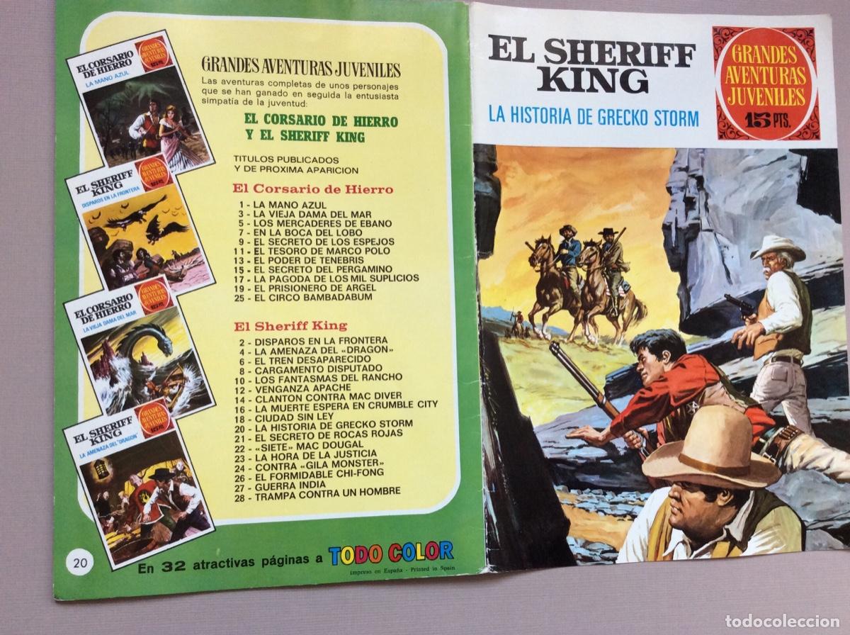 Tebeos: EL SHERIFF KING 1 EDICI&Oacute;N N&Uacute;MERO 20 - Foto 8