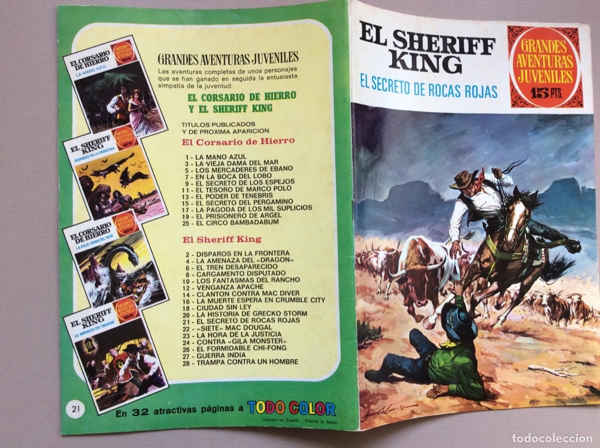 Tebeos: EL SHERIFF KING 1 EDICI&Oacute;N N&Uacute;MERO 21 - Foto 9