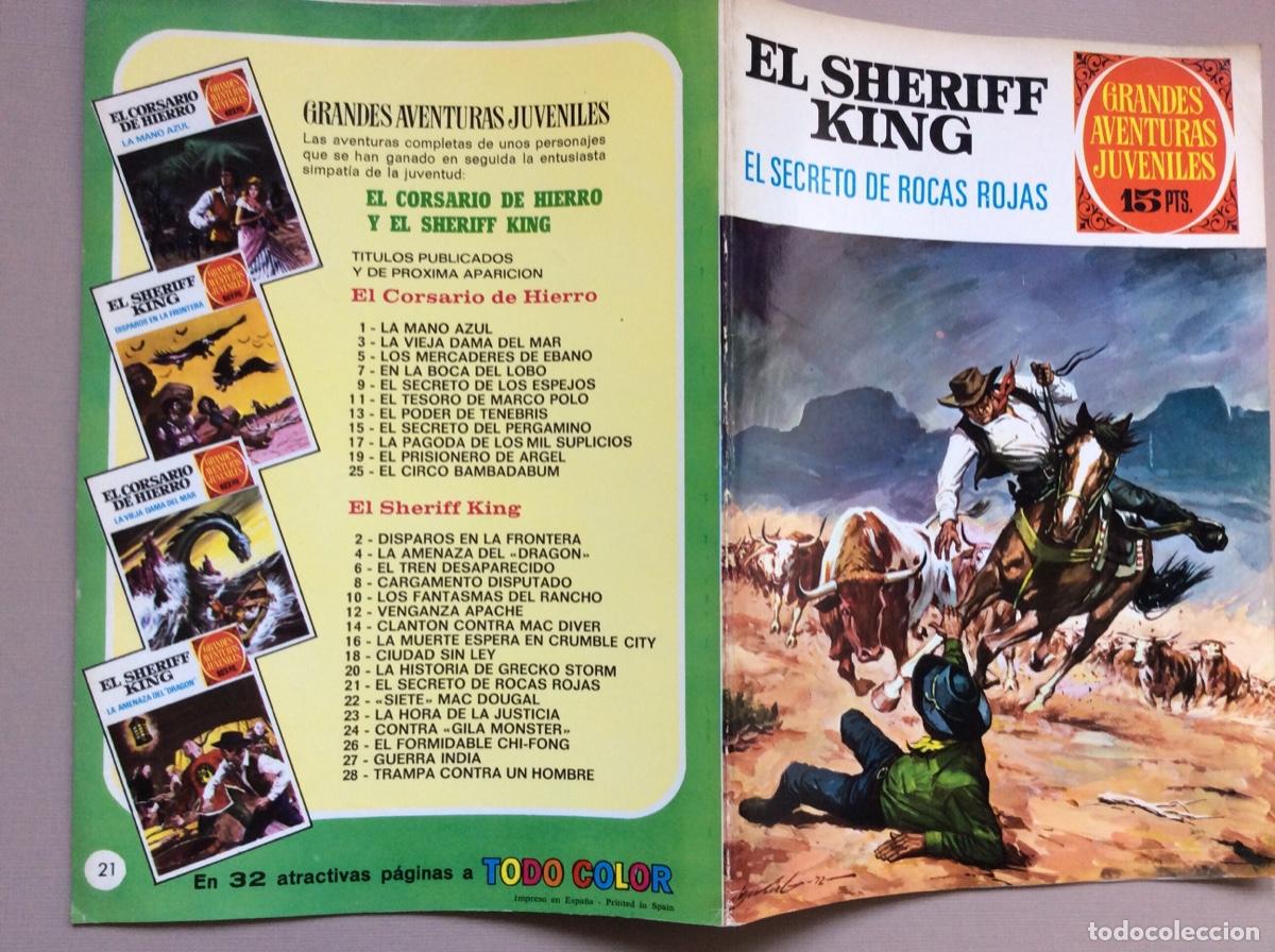 Tebeos: EL SHERIFF KING 1 EDICI&Oacute;N N&Uacute;MERO 21 - Foto 8