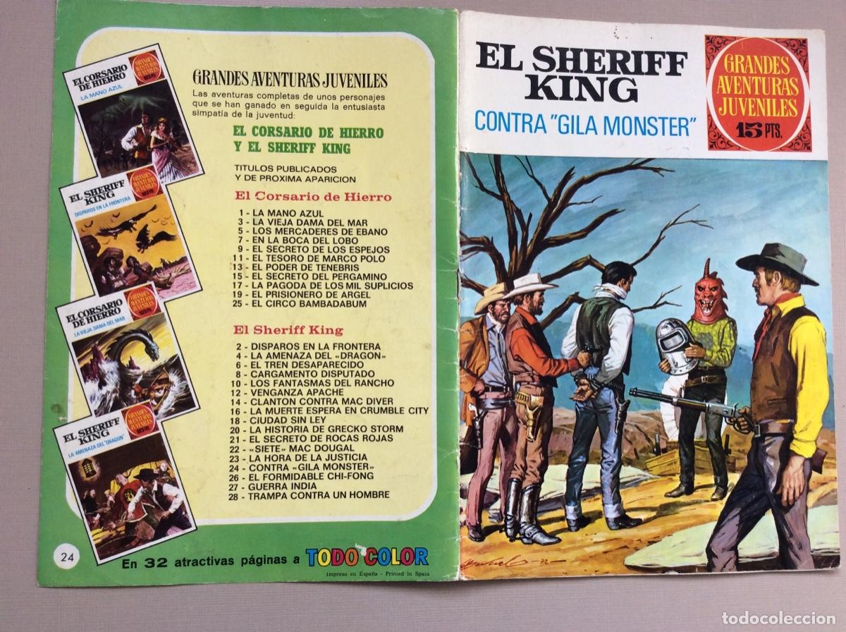 Tebeos: EL SHERIFF KING 1 EDICI&Oacute;N N&Uacute;MERO 24 - Foto 7