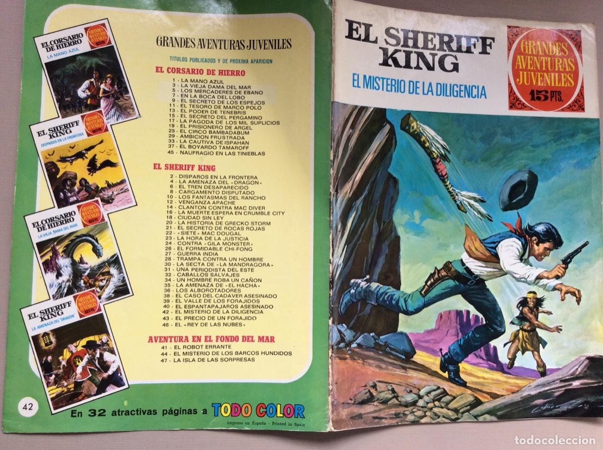 Tebeos: EL SHERIFF KING 1 EDICI&Oacute;N N&Uacute;MERO 42 - Foto 8