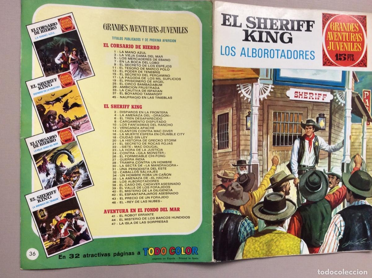 Tebeos: EL SHERIFF KING 1 EDICI&Oacute;N N&Uacute;MERO 36 - Foto 8