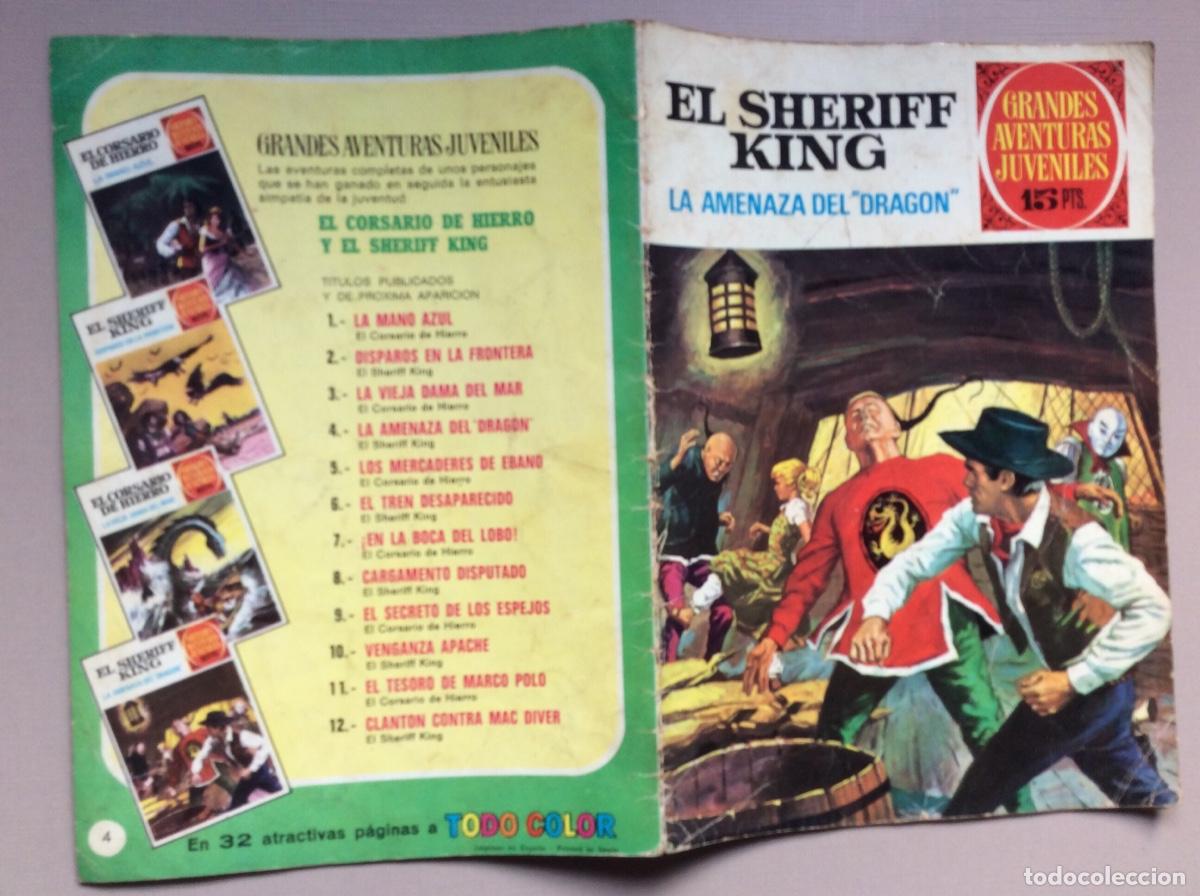 Tebeos: EL SHERIFF KING 1 EDICI&Oacute;N N&Uacute;MERO 4 - Foto 8