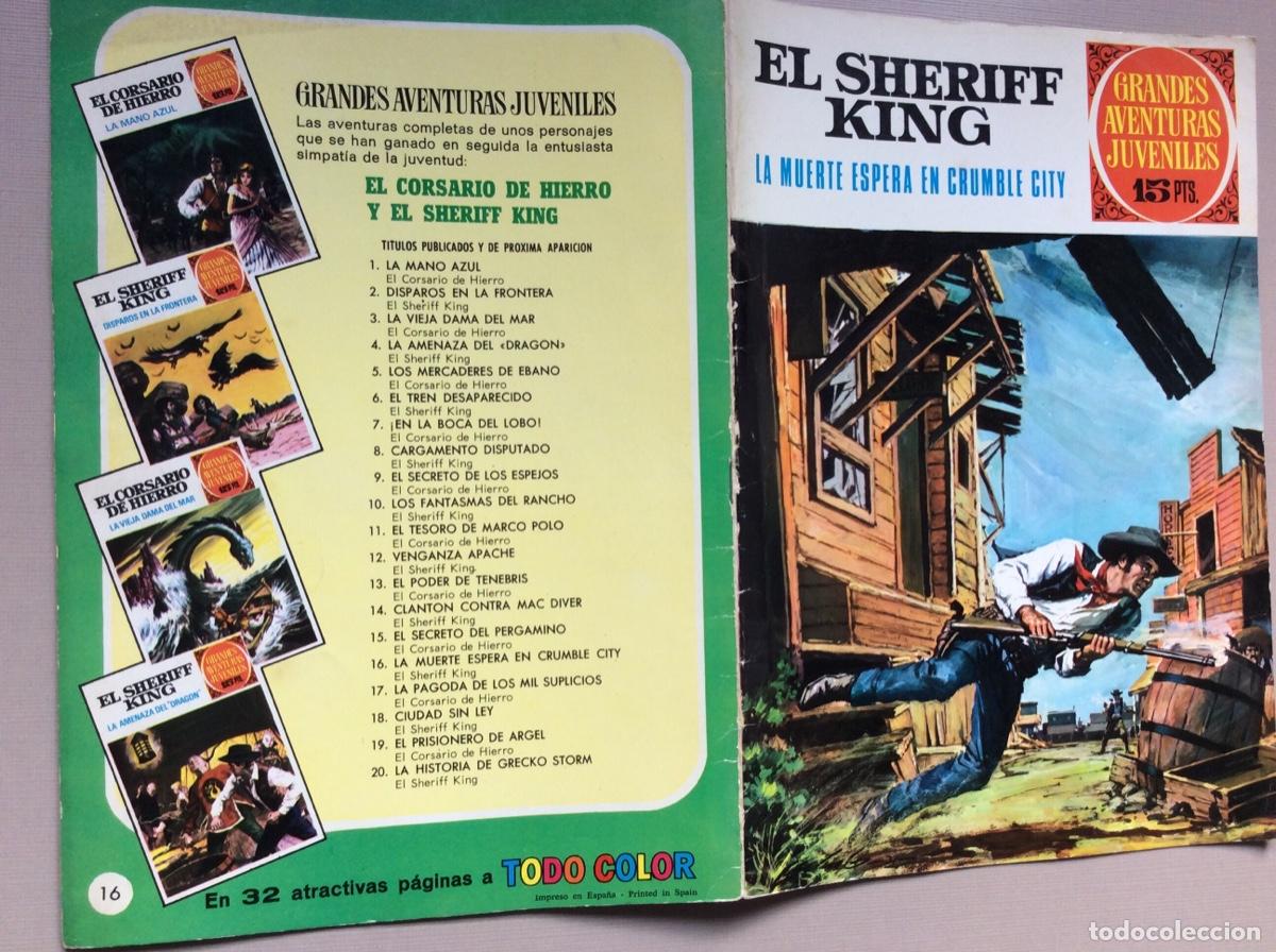 Tebeos: EL SHERIFF KING 1 EDICI&Oacute;N N&Uacute;MERO 16 - Foto 9