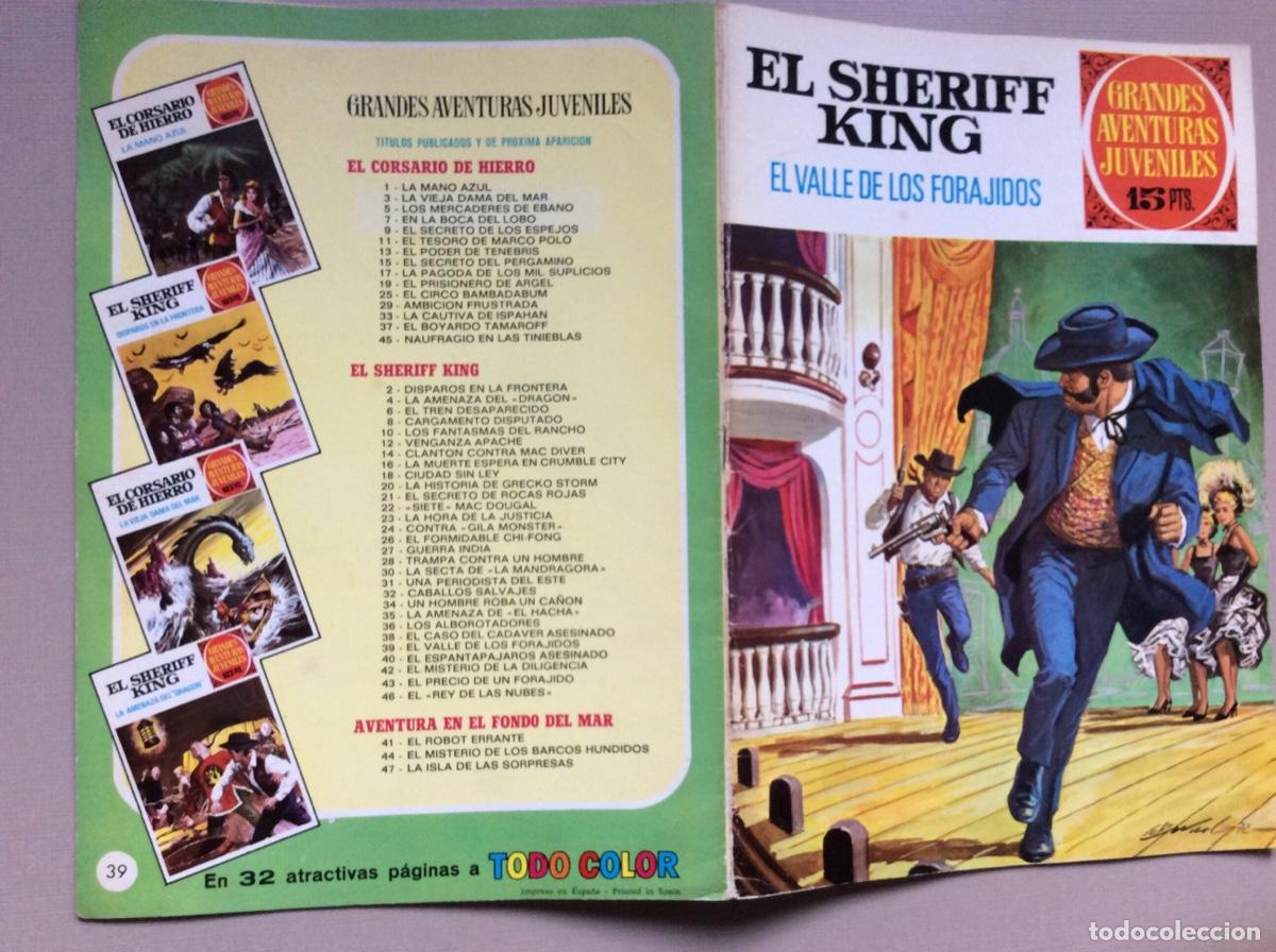 Tebeos: EL SHERIFF KING 1 EDICI&Oacute;N N&Uacute;MERO 39 - Foto 8