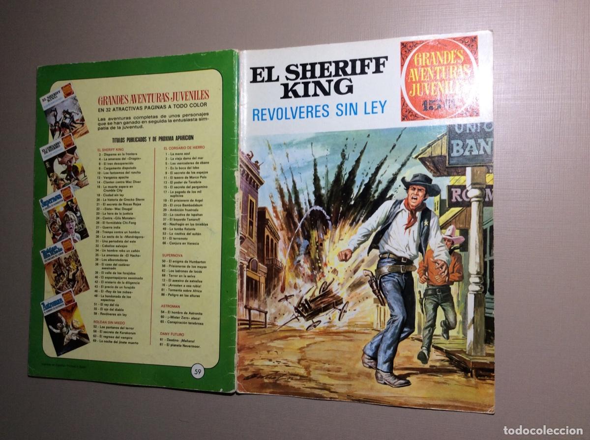 Tebeos: EL SHERIFF KING 1 EDICI&Oacute;N N&Uacute;MERO 59 - Foto 10