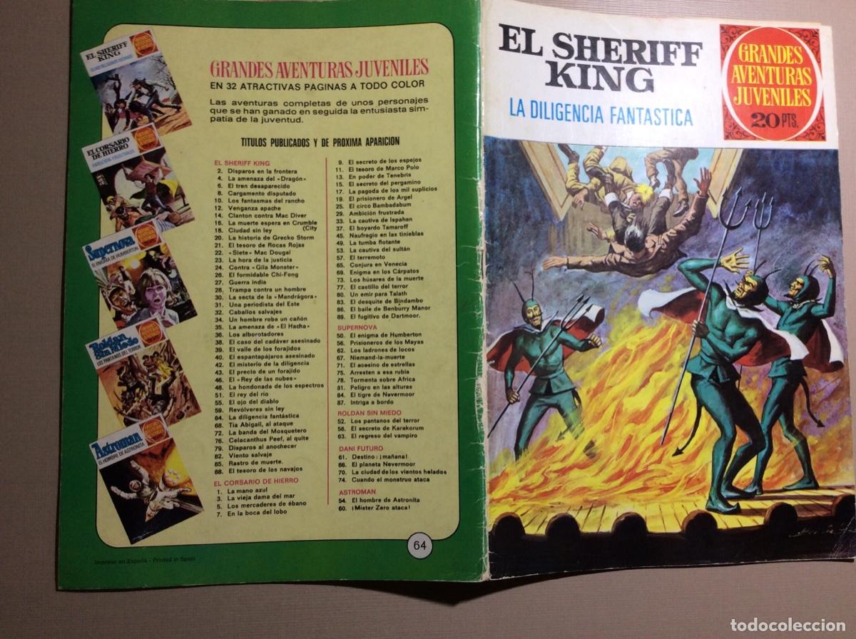 Tebeos: EL SHERIFF KING 1 EDICI&Oacute;N N&Uacute;MERO 64 - Foto 9