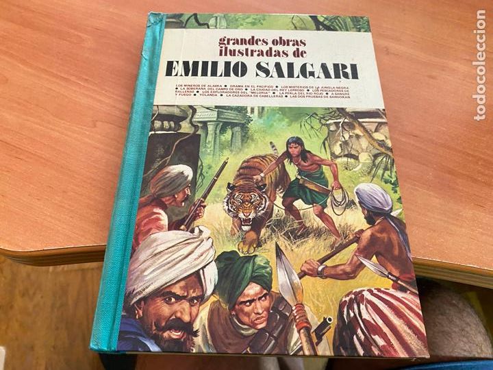 BDs: GRANDES OBRAS ILUSTRADAS EMILIO SALGARI N&ordm; 3. TOMO TAPA DURA PRIMERA EDICION (COB25)