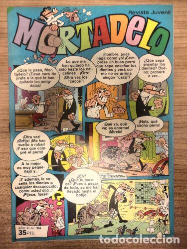 Tebeos: Mortadelo 516.Bruguera - Foto 1
