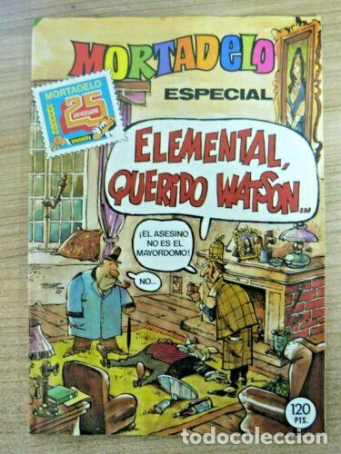 Tebeos: Mortadelo Especial Elemental Querido Watson.168 Bruguera - Foto 1