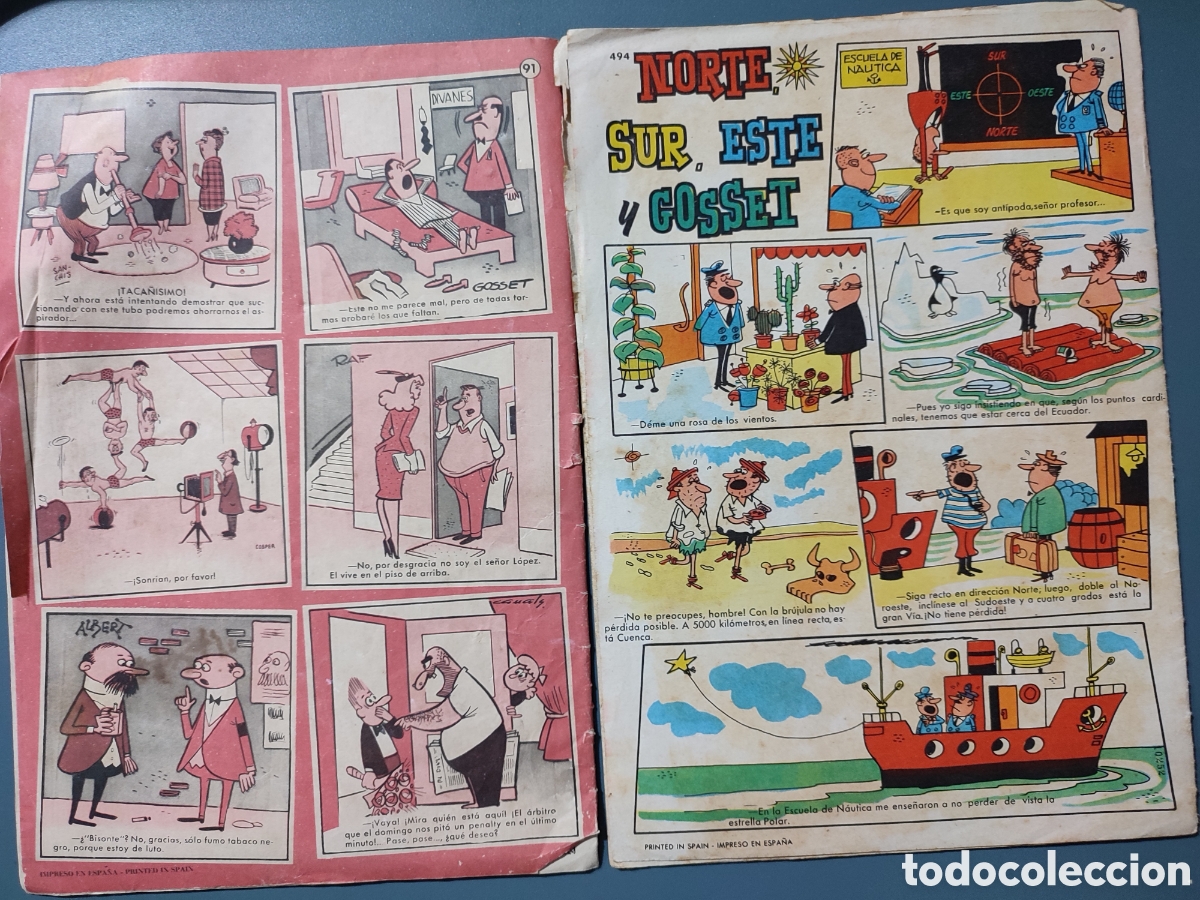 Tebeos: Lote de 8 antiguos DDT - Foto 8