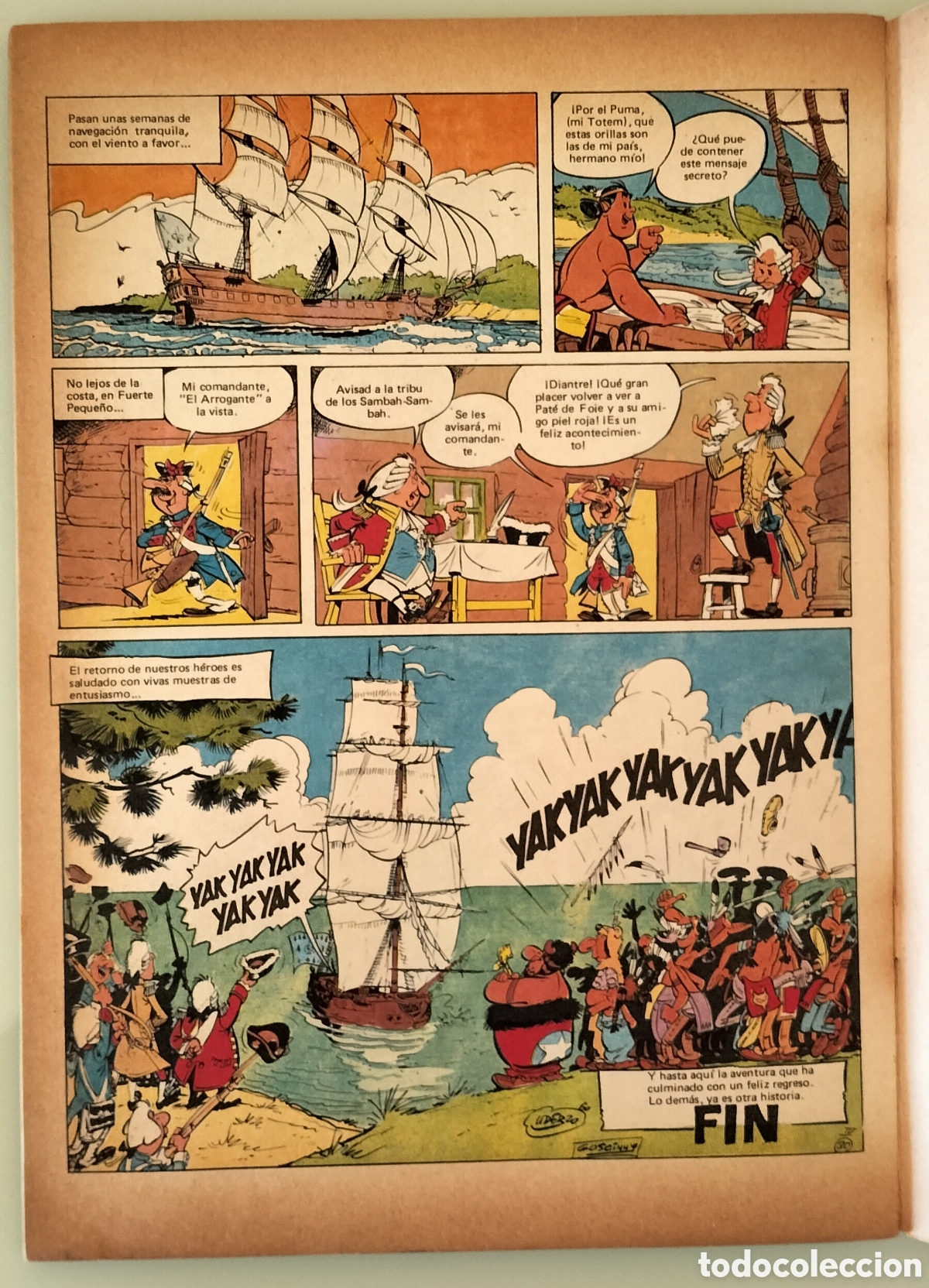 Tebeos: Comic Oumpah-Pah Uderzo Goscini - Foto 4