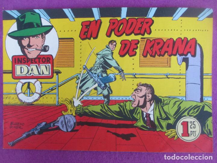 Tebeos: REEDICION TEBEO INSPECTOR DAN EN PODER DE KRANA ED. BRUGUERA N&ordm; 57 - Foto 1