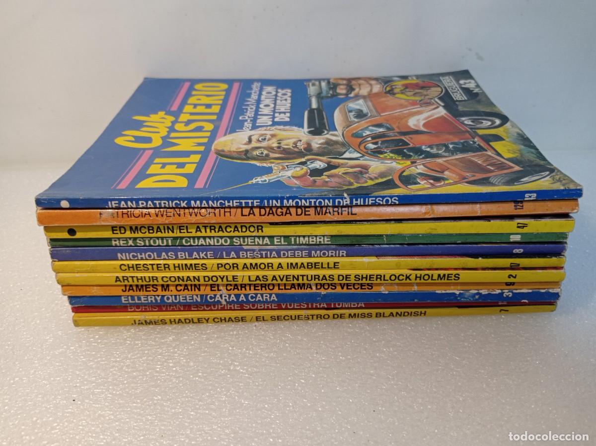 Livros de Banda Desenhada: Lote colecci&oacute;n 11 unidades club del misterio bruguera a&ntilde;os 80. Ref.vec.