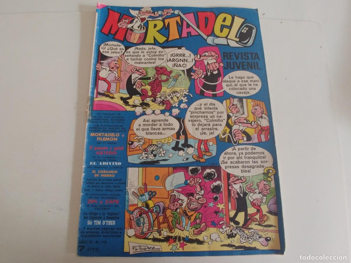 Tebeos: MORTADELO N&ordm; 110-7 PTAS - Foto 1