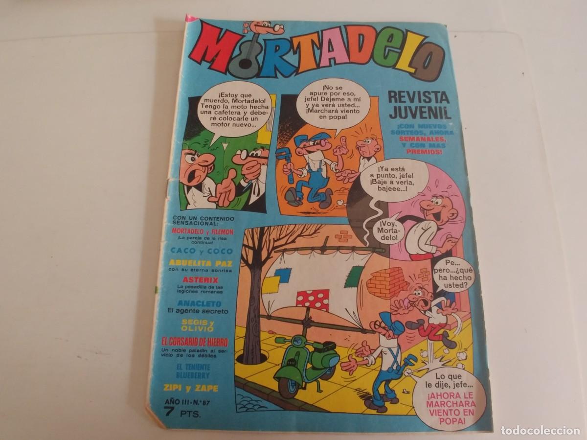 Tebeos: MORTADELO N&ordm; 87-7 PTS - Foto 1
