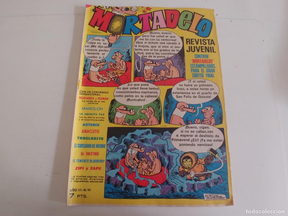 Tebeos: MORTADELO N&ordm; 91 - Foto 1