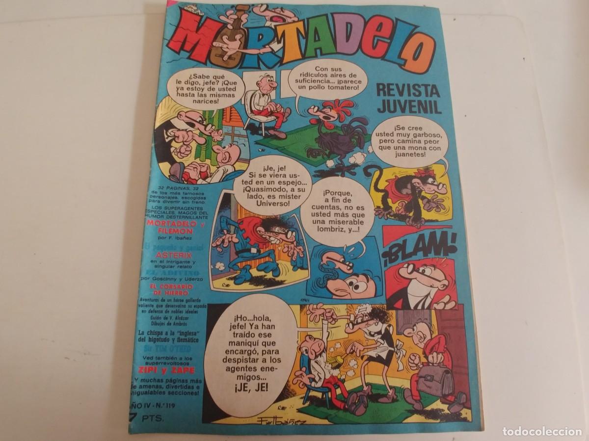 Tebeos: MORTADELO N&ordm; 119 - Foto 1