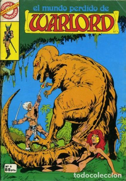 Tebeos: WARLORD-C&Oacute;MICS BRUGUERA- N&ordm; 6 -EL MUNDO PERDIDO-1981-GRAN MIKE GRELL-BUENO-M.DIF&Iacute;CIL-LEA-8042