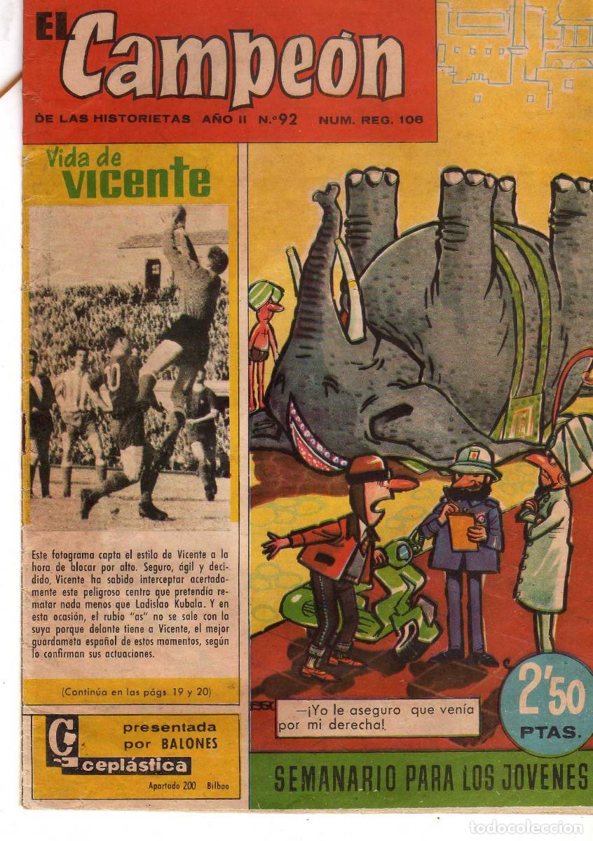 Tebeos: EL CAMPEON N&ordm; 92 - Foto 1