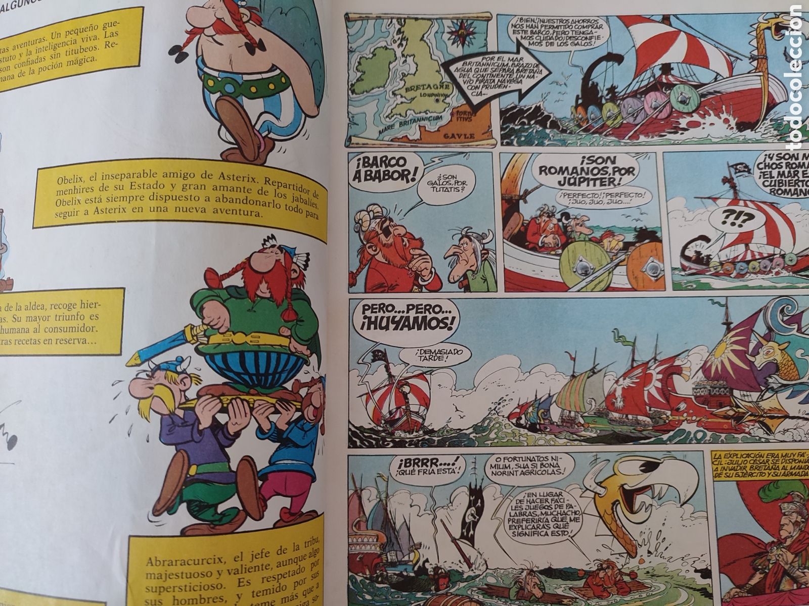 Tebeos: Ast&eacute;rix en Breta&ntilde;a.1 edici&oacute;n 1970 - Foto 7