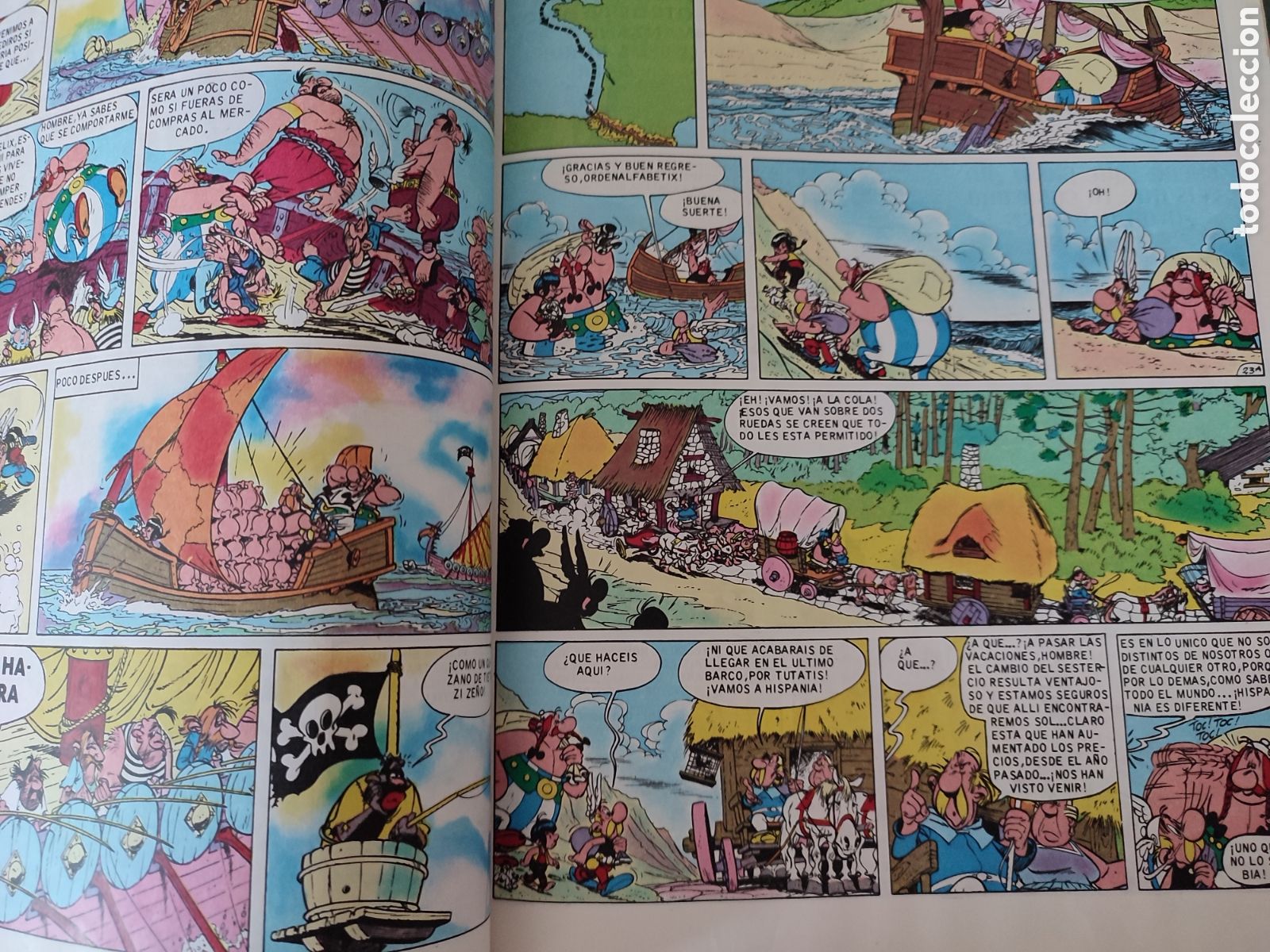 Tebeos: Ast&eacute;rix en Hispania.1 edici&oacute;n 1970 - Foto 3